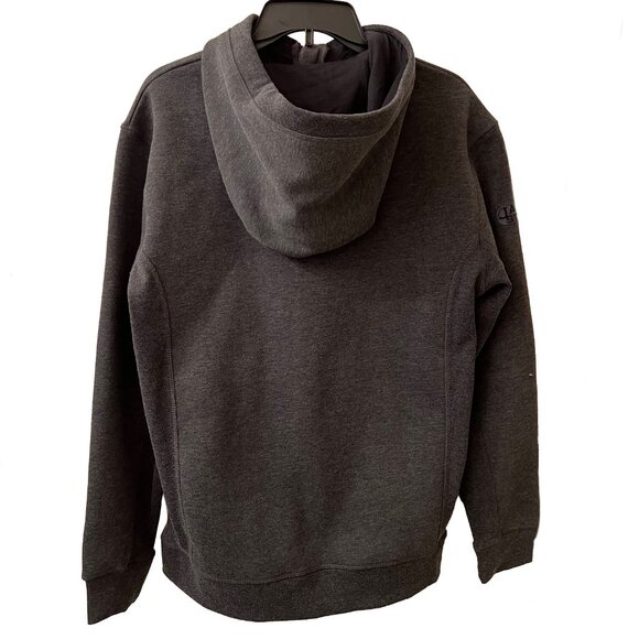 Stormtech CFZ-3 Men s Metro Full Zip Hoody Carbon Heather/Black Medium - Picture 3 of 7